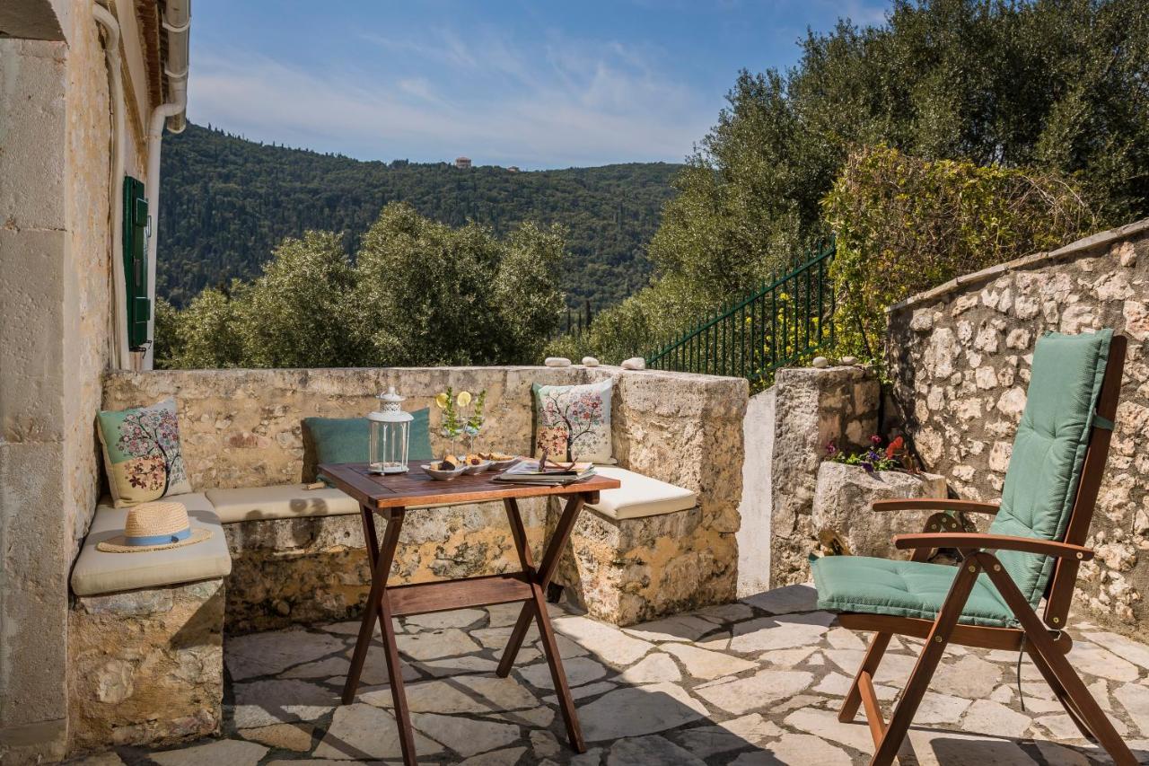 Traditional Stone House Anofli 1843 Fiskardo Kefalonia Buitenkant foto