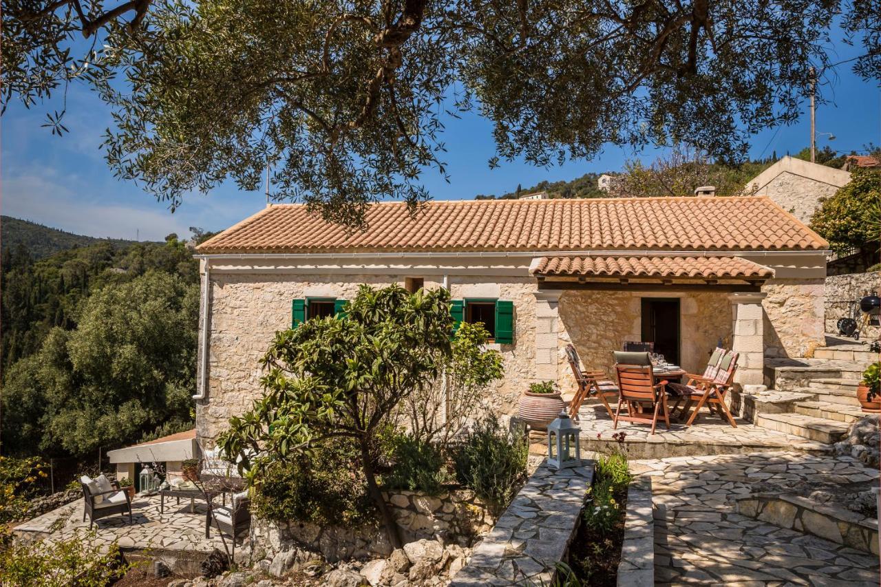 Traditional Stone House Anofli 1843 Fiskardo Kefalonia Buitenkant foto