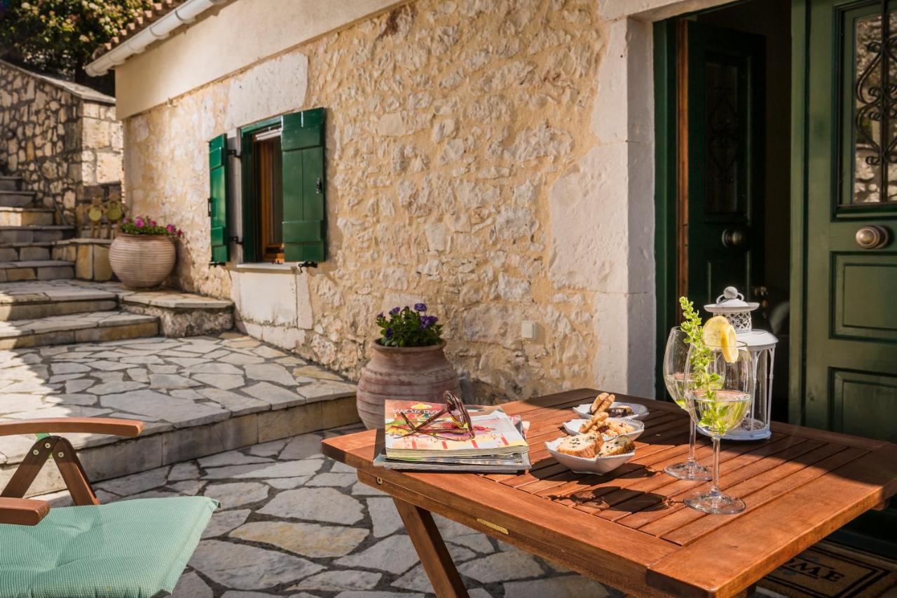 Traditional Stone House Anofli 1843 Fiskardo Kefalonia Buitenkant foto