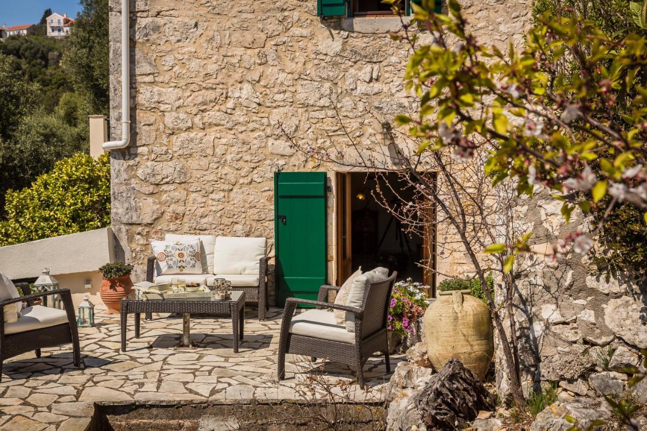 Traditional Stone House Anofli 1843 Fiskardo Kefalonia Buitenkant foto