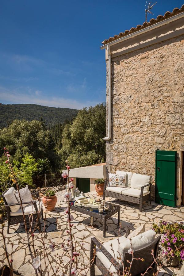 Traditional Stone House Anofli 1843 Fiskardo Kefalonia Buitenkant foto