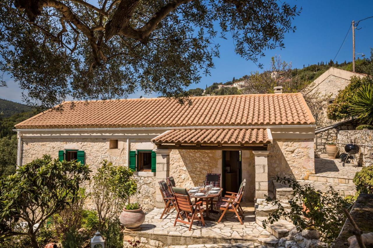 Traditional Stone House Anofli 1843 Fiskardo Kefalonia Buitenkant foto