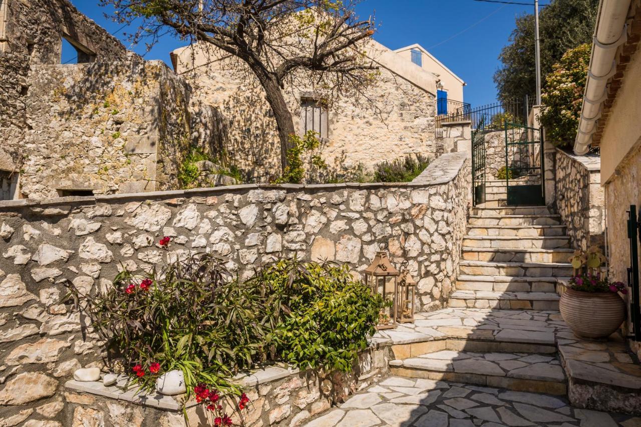Traditional Stone House Anofli 1843 Fiskardo Kefalonia Buitenkant foto